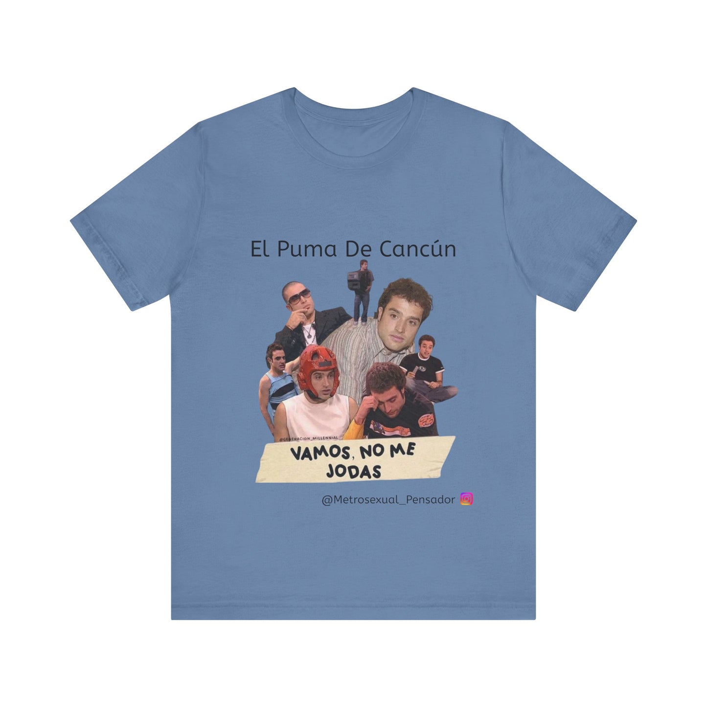 El Puma De Cancún Camiseta de manga corta unisex Jersey - Vamos No Me Jodas Camiseta Gráfica