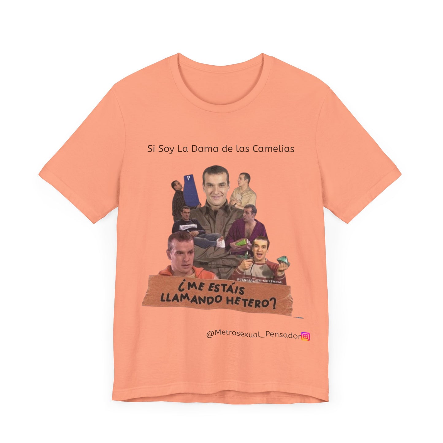 Camiseta Humorística Unisex - "¿Me estais llamando Hetero?"