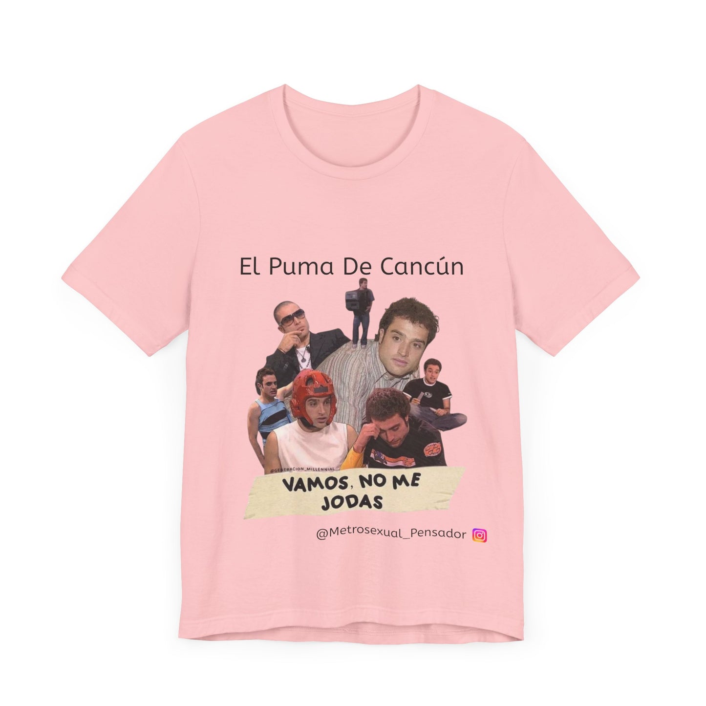 El Puma De Cancún Camiseta de manga corta unisex Jersey - Vamos No Me Jodas Camiseta Gráfica