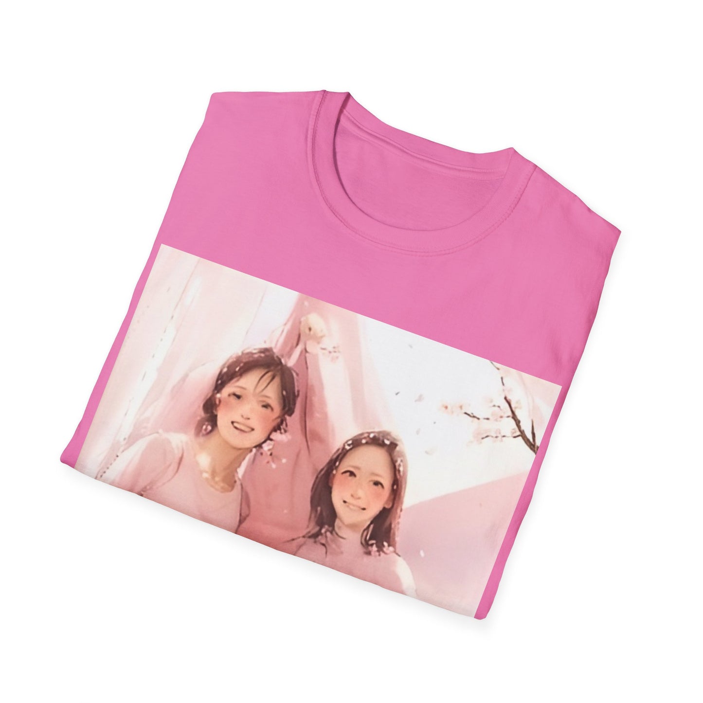 Bonita camiseta retro de estilo suave con la amistad. Perfecta para celebraciones y para uso diario.