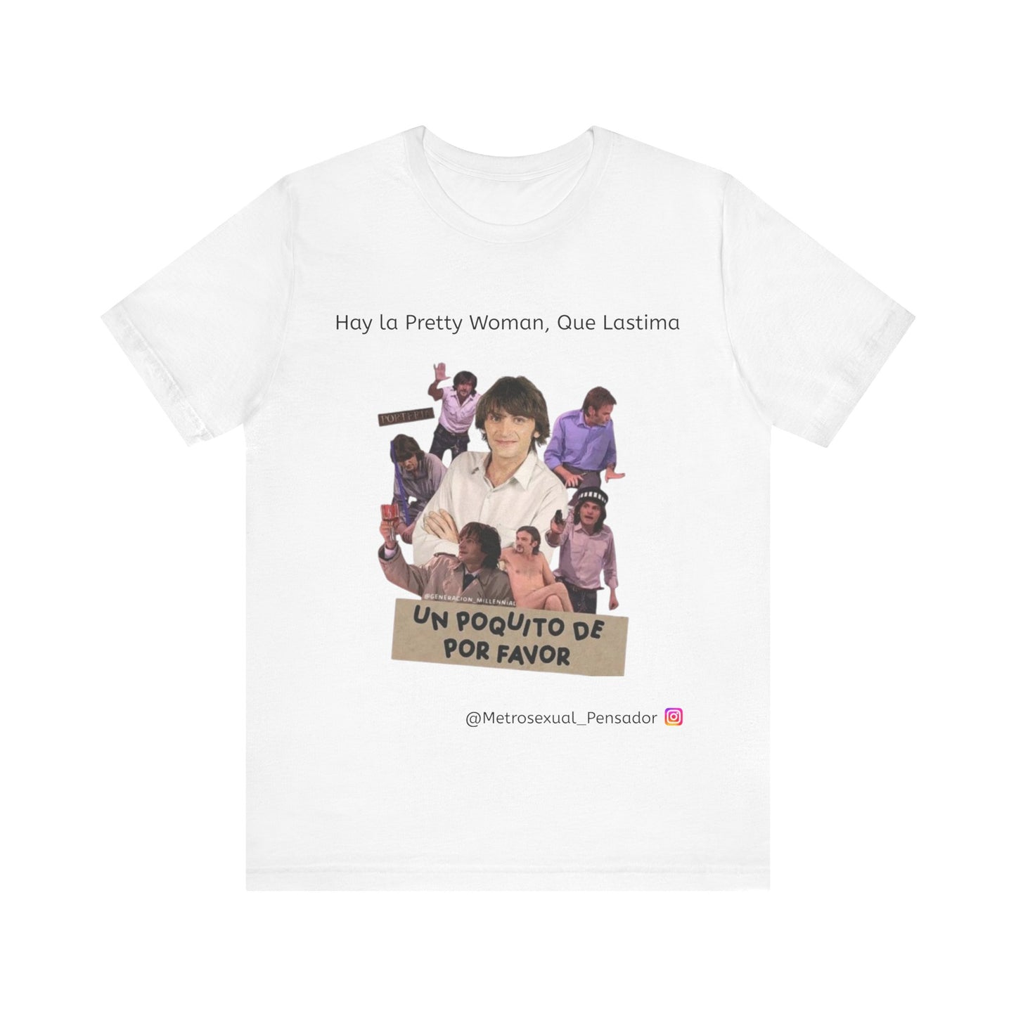 Camiseta unisex divertida - "Un poquito de por favor" - Regalo perfecto para amigos y celebraciones