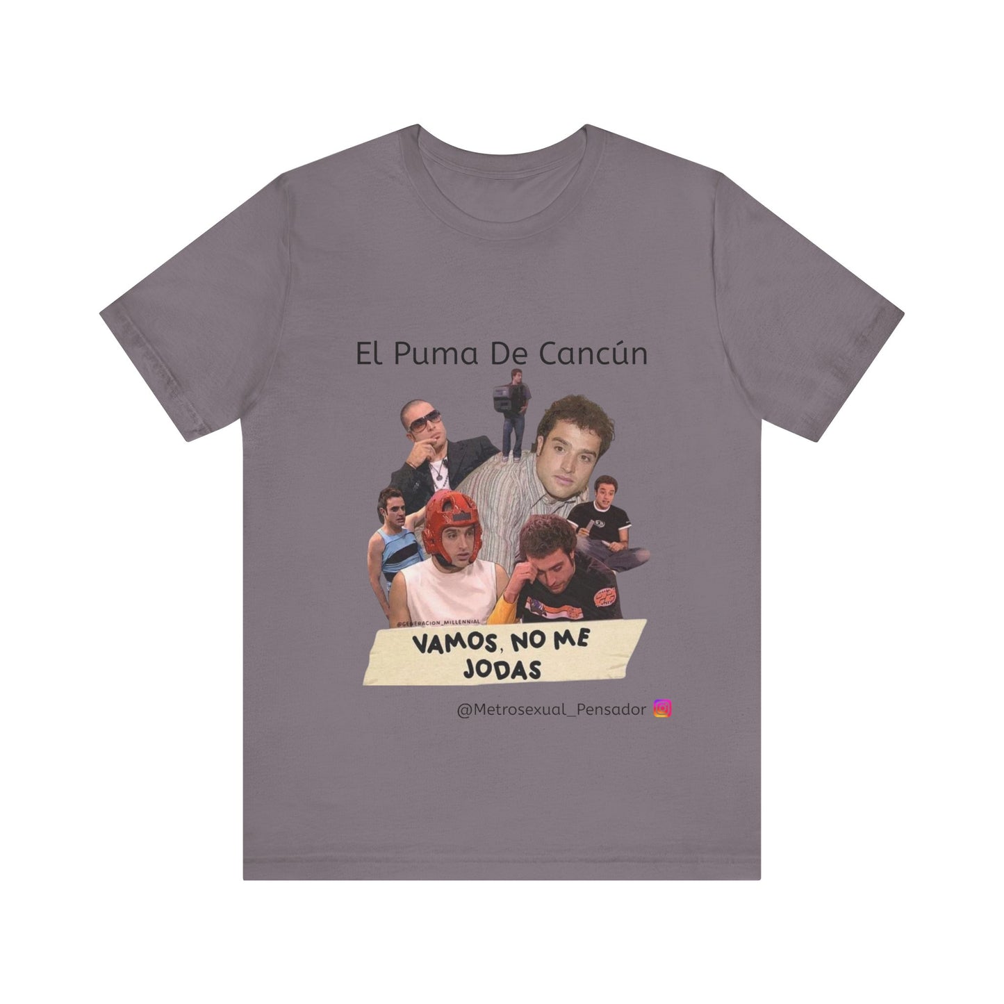 El Puma De Cancún Camiseta de manga corta unisex Jersey - Vamos No Me Jodas Camiseta Gráfica