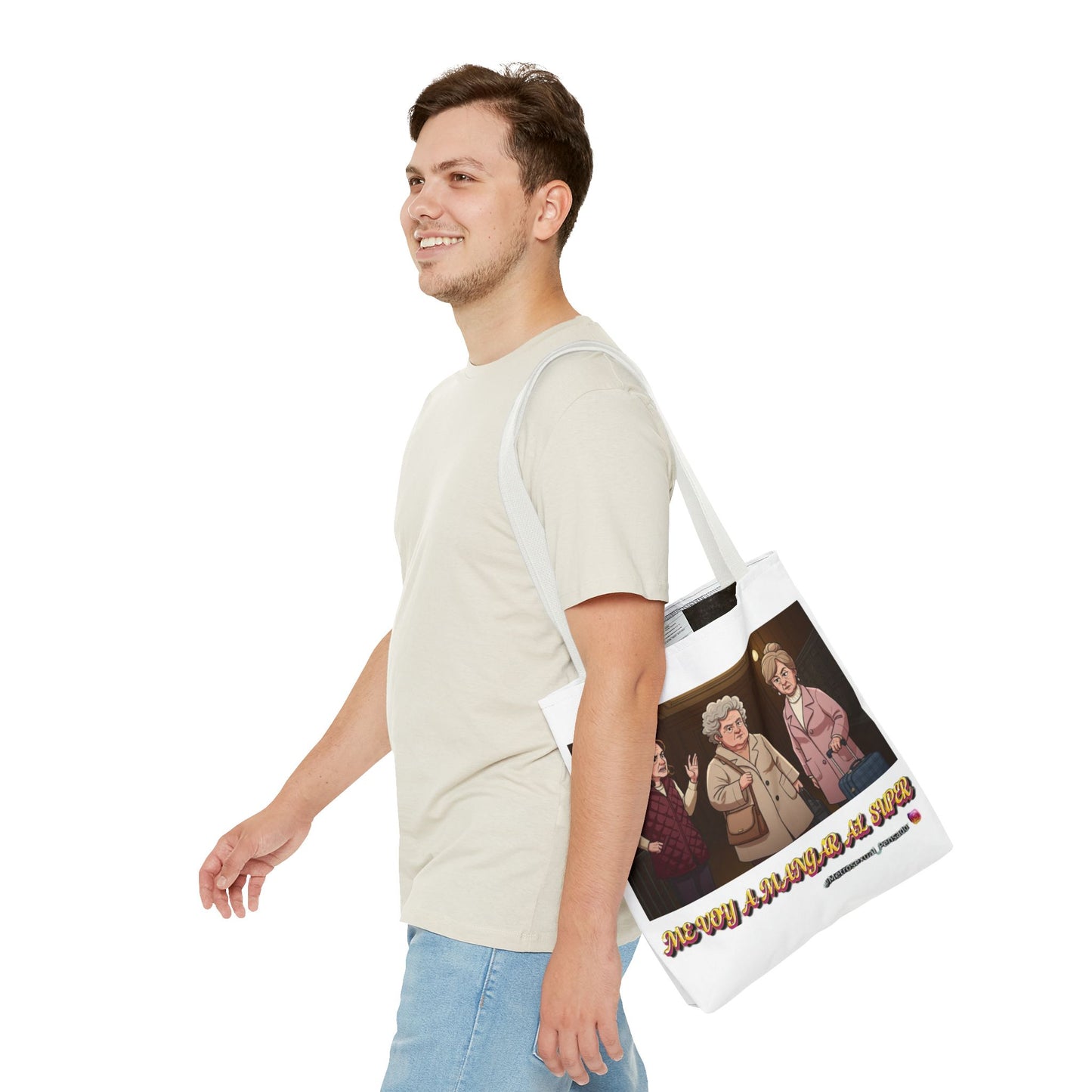 Bolso de mano con dibujos animados divertidos: elegante y funcional para uso diario