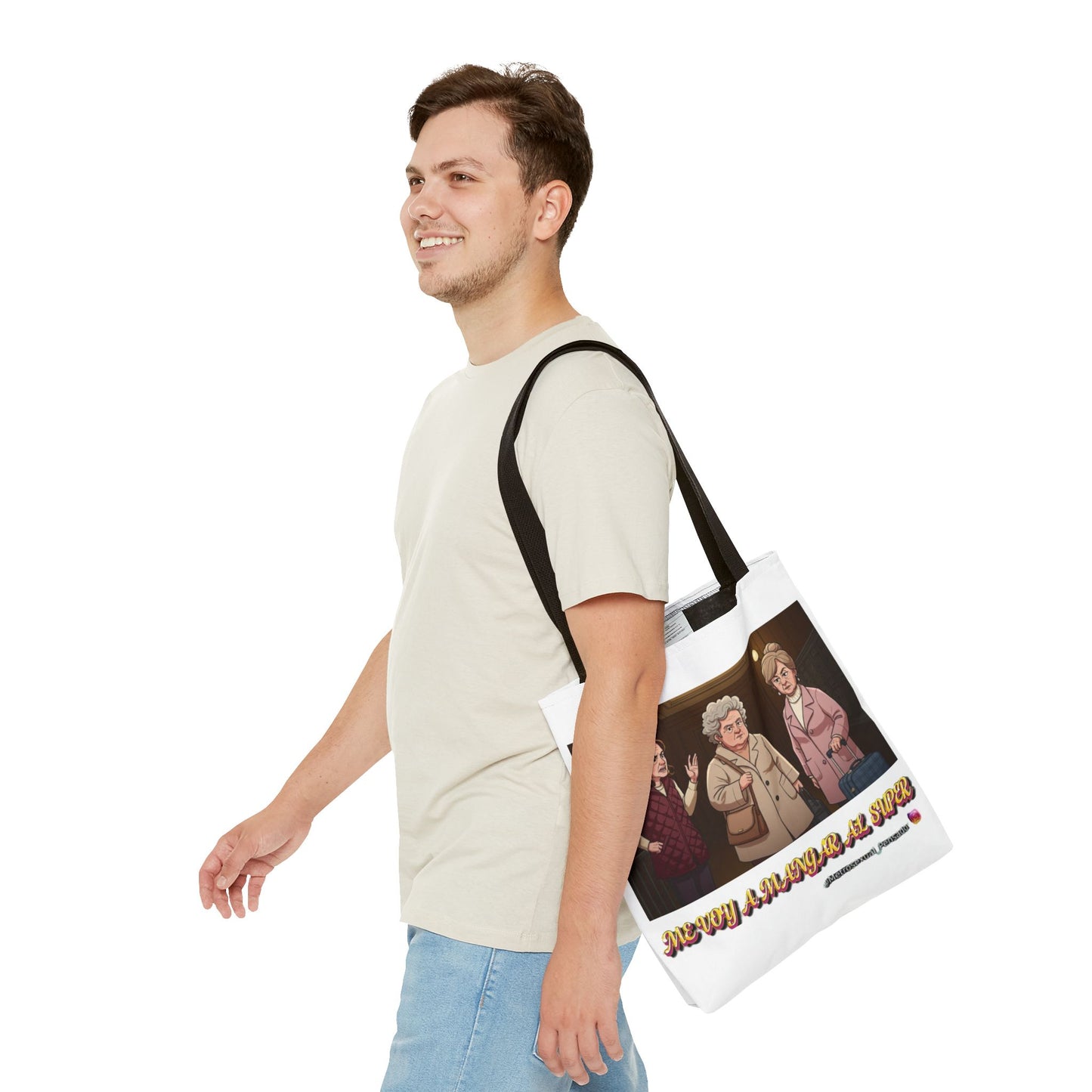 Bolso de mano con dibujos animados divertidos: elegante y funcional para uso diario