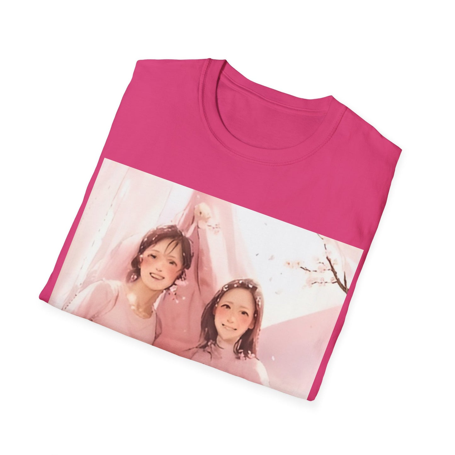 Bonita camiseta retro de estilo suave con la amistad. Perfecta para celebraciones y para uso diario.