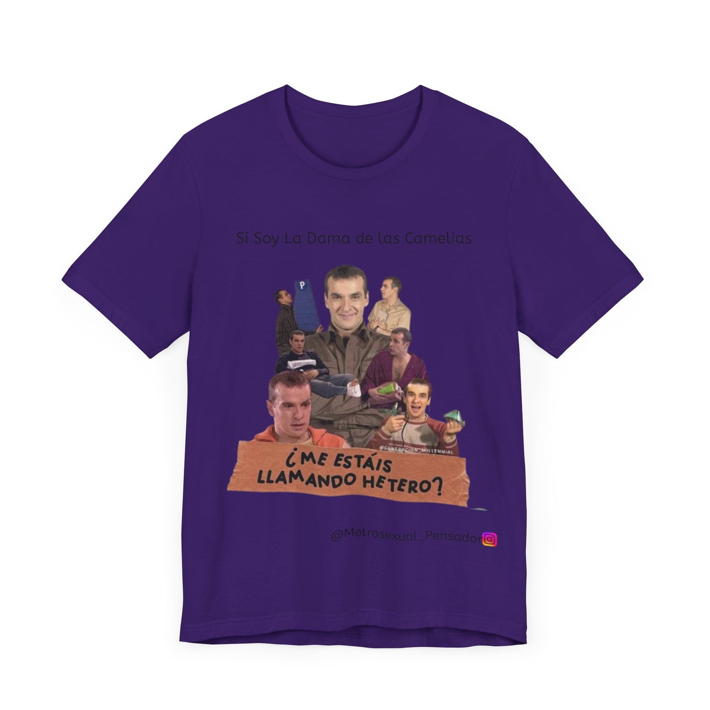 Camiseta Humorística Unisex - "¿Me estais llamando Hetero?"