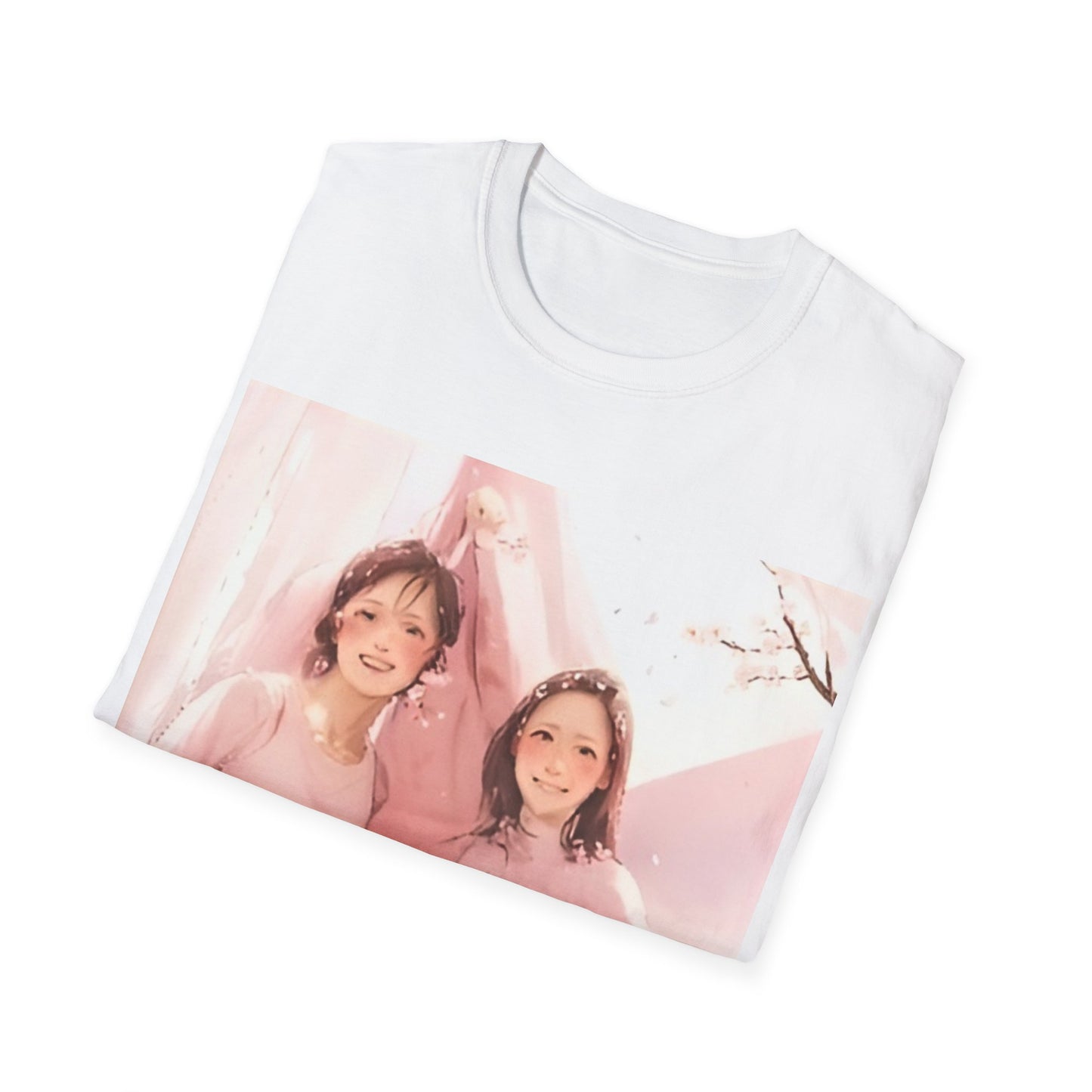 Bonita camiseta retro de estilo suave con la amistad. Perfecta para celebraciones y para uso diario.