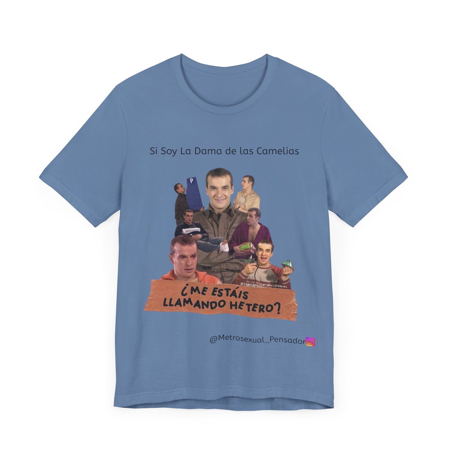 Camiseta Humorística Unisex - "¿Me estais llamando Hetero?"