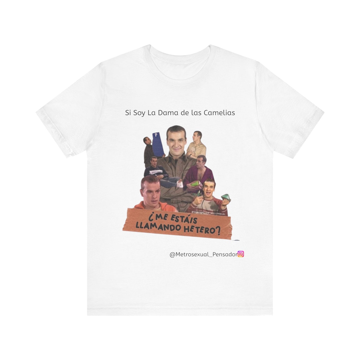 Camiseta Humorística Unisex - "¿Me estais llamando Hetero?"