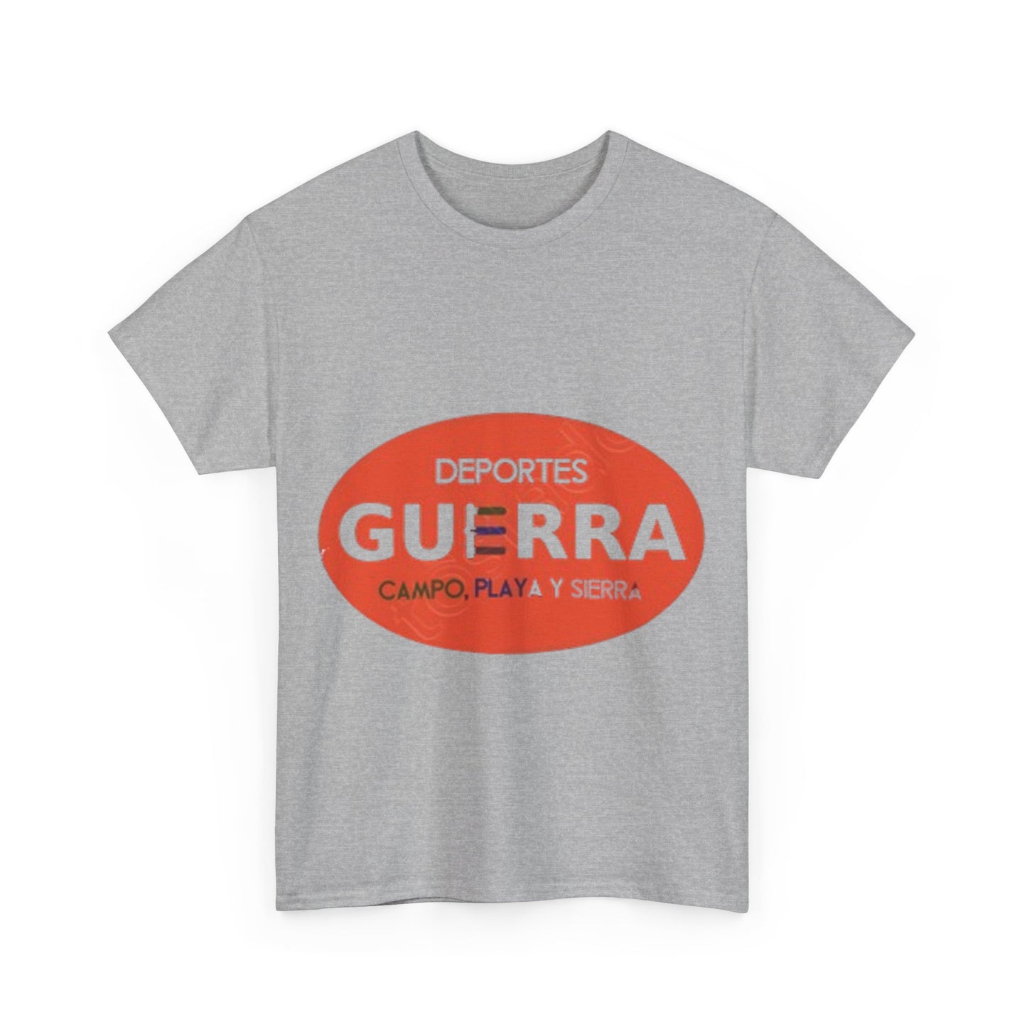 Camiseta unisex de algodón de Deportes Guerra para amantes de los deportes