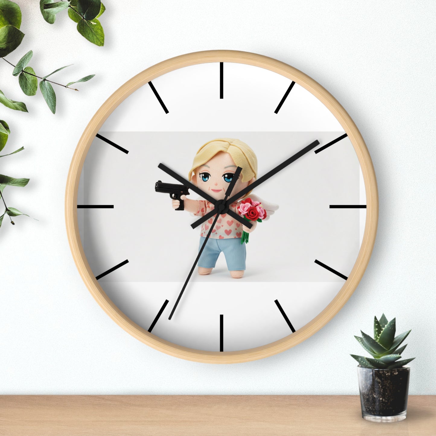 reloj de pared personalizado "Vicenta no te sabes el Pin"